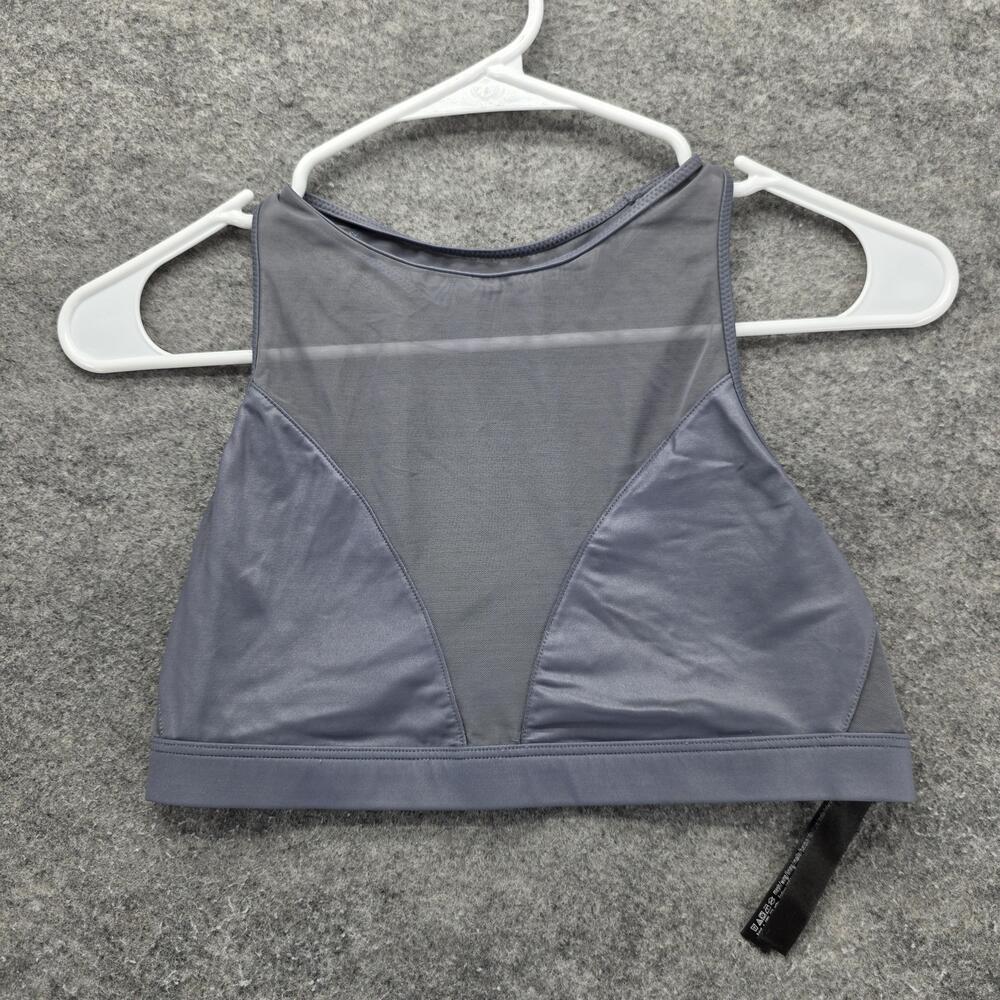 Victoria Sport Sports Bra Womens Small Mesh High Neck Racerback Athletic Yoga